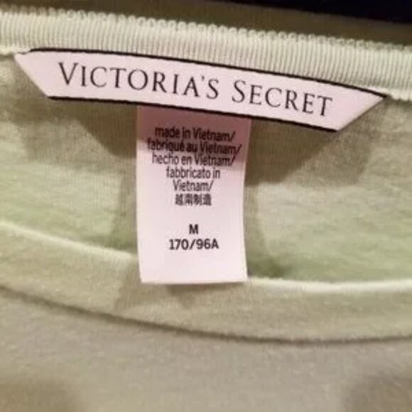 VICTORIA'S SECRET sleep shirt with gorgeous spelled out in sequins - Picture 2 of 2